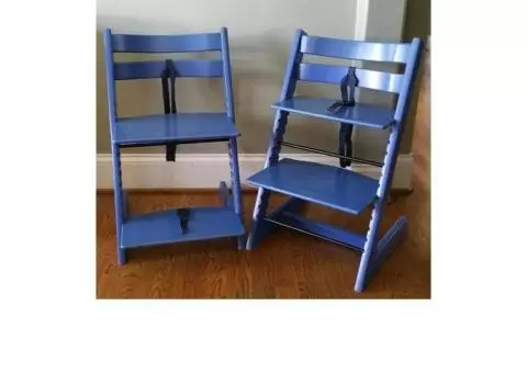 STOKKE Tripp Trap Chairs, 1 chair $55 or 2 for $89
